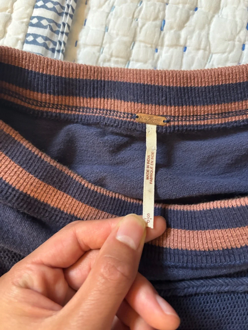 Free People Navy Sweater